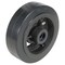 Vestil Mold on Rubber Wheel 6x2 Black WHL-MR-6X2 - alternate 1
